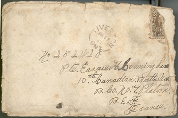 Envelope, July 17, 1917